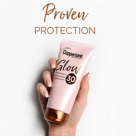 Glow Shimmer 2 Pack Sunscreen SPF 30 Coppertone - Picture 7 of 9